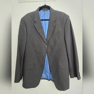 Banana Republic Gray Suit Jacket Modern Fit